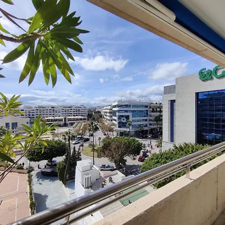公寓 Exclusive Puerto Banus Beach Free Parking Wifi & Swimming Pool 马尔韦利亚